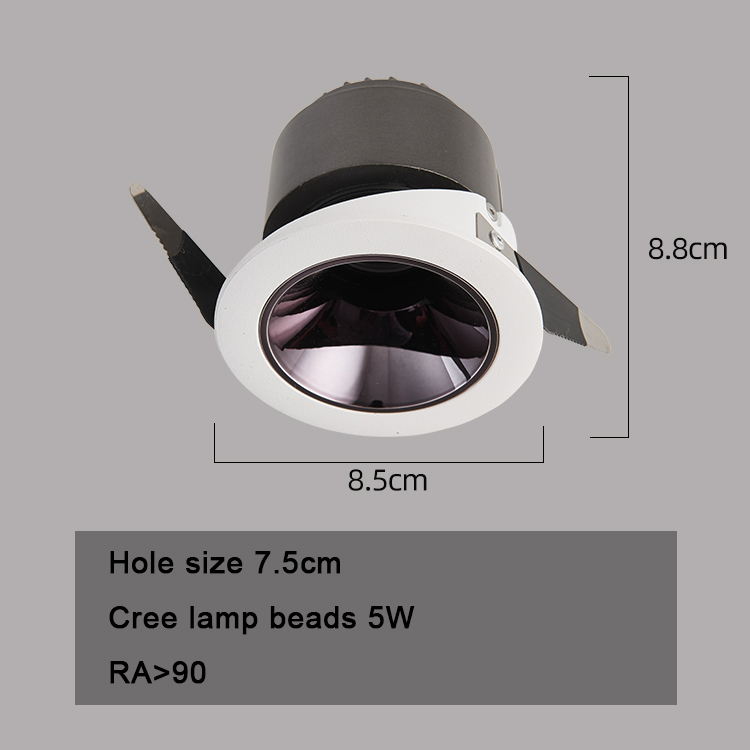 5W Opening size 7.5cm (US 12.27)