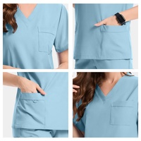 Uniformes Médicos Personalizados para Hombre y Mujer, Conjunto de Uniformes de Enfermeras, Salón de Belleza, Spa, Dental, Traje de Uniformes de Hospital