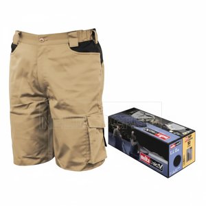 กางเกงขาสั้นเบอร์มิวดายืดสำหรับผู้ชายใส่สบาย - Product Image 1