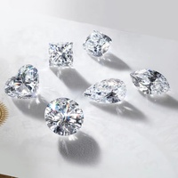 Ashitgia/IGI — diamant de laboratoire en forme ronde, 0.5, 1.0, 1.5