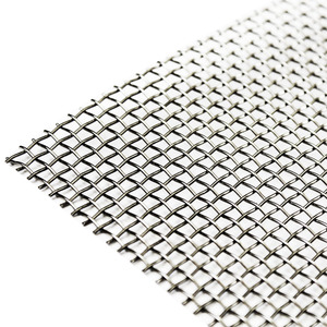 Custom Heavy Duty Stainless Steel Wire Screen Mesh Portable <strong>Plain</strong> <strong>Weave</strong> Woven Security Technology for Garden <strong>Netting</strong> Custom - Product Image 1