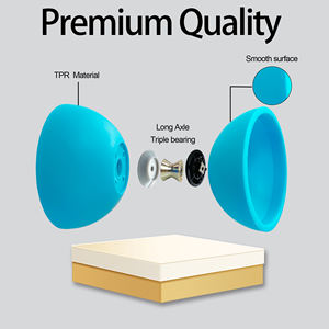 Flight <span class=keywords><strong>Pro</strong></span> Triple Bearing Medium Chinese Yoyo <span class=keywords><strong>Diabolo</strong></span> Toy avec baguettes - Product Image 3