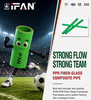 IFAN Factory Wholesale OEM ODM PPR Pipe Plumbing Material Eco Friendly Safe for Drinking Water and Heating