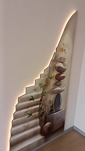 <span class=keywords><strong>ห้อง</strong></span>นั่งเล่น<span class=keywords><strong>ผนัง</strong></span><span class=keywords><strong>ห้อง</strong></span>โถงพร้อมโคมไฟจิตรกรรมฝาผนังพอร์ซเลนคริสตัล<span class=keywords><strong>ผนัง</strong></span>ศิลปะตกแต่งบ้าน - Product Image 5