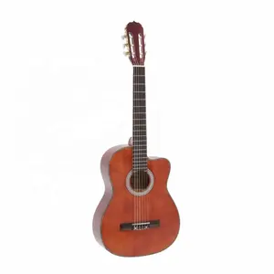 SEASOUND JYCG03-C Guitar Acoustic Guitar Cổ Điển Burgundy Màu Trơn Chất Lượng Cao OEM