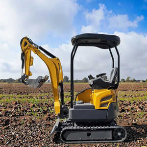 Энергосберегающий 20E гидравлический сельскохозяйственный малошумящий Легкий экскаватор резиновый гусеничный Быстрый Сцепной экскаватор соломенная машина - Product Image 1