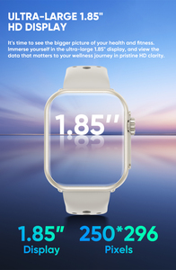 Relojes Inteligentes <span class=keywords><strong>para</strong></span> Hombre y Mujer <span class=keywords><strong>con</strong></span> Pantalla Táctil HD, Modos Deportivos, Resistentes al Agua, Batería de Larga Duración, Monitor de Frecuencia Cardíaca y Sueño <span class=keywords><strong>para</strong></span> Teléfonos Android y <span class=keywords><strong>Apple</strong></span> - Product Image 5