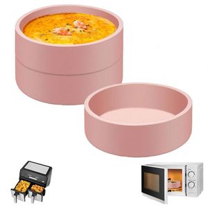 Bol de cuisson Cake&Oven en silicone de qualité alimentaire, résistant aux hautes températures, isolant thermiquement, compatible lave-vaisselle, pour omelettes/riz créatifs DIY - Product Image 2