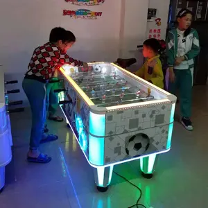 โต๊ะฟุตบอล/ฟุตบอล Foosball,โต๊ะฟุตบอลแบบพกพาที่วางมือเล่นเกมในร่มสำหรับผู้ใหญ่