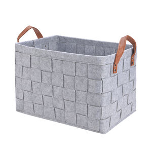 Nouveau panier de rangement en feutre pratique et élégant pour solution de stockage d'articles divers - Product Image 1