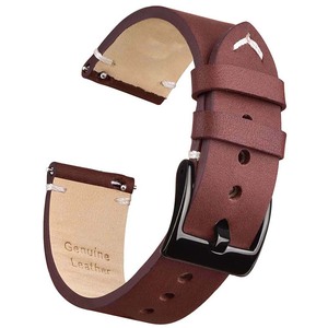 Factory Custom Style Exclusive Quick Release 22 Mm <strong>Watch</strong> Strap Calf Leather <strong>Watch</strong> <strong>Bands</strong> For Apple <strong>Watch</strong>