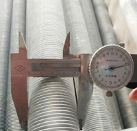 Intercambiador de Calor de Tubo Aletado de Acero al Carbono Refrigerado por Aire AESIMA, Aletas Onduladas para Refrigeración HVAC y Enfriamiento de Procesos |   Energía