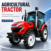 Tracteur agricole diesel 4x4 de 70 CV, 80 CV, 90 CV, 100 CV, le plus vendu en Chine
