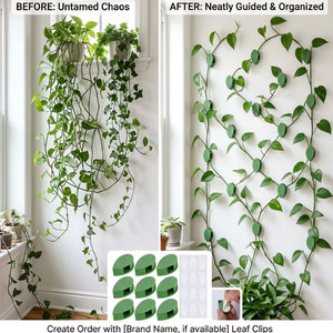 <span class=keywords><strong>Clips</strong></span> Autoadhesivos <span class=keywords><strong>para</strong></span> Plantas Trepadoras, Color Verde Hoja, <span class=keywords><strong>Precio</strong></span> de Fábrica, Sin Necesidad de Taladrar, <span class=keywords><strong>Clips</strong></span> de Montaje en Pared <span class=keywords><strong>para</strong></span> Plantas - Product Image 3