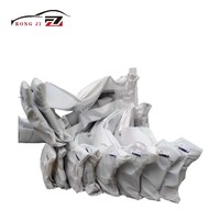 Calandre de pare-choc avant et arrière chromé, 1 pièce, Kit de carrosserie pour mercedes-benz classe Cla W118 Cla35 45S Amg 2020 2021 w166