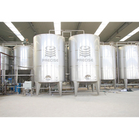 Réservoir de jus en acier inoxydable de qualité alimentaire de 5000 gallons avec mélangeur