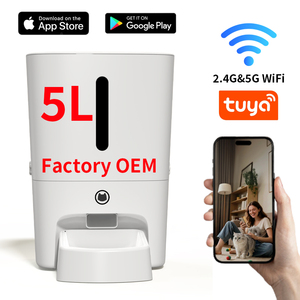 Comedero Inteligente para Mascotas con Cámara HD, Control por Aplicación Tuya, WIFI, Temporizador Automático, 6L, Calidad Superior de Fábrica - Product Image 1