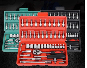 Juego <span class=keywords><strong>de</strong></span> herramientas <span class=keywords><strong>de</strong></span> reparación <span class=keywords><strong>de</strong></span> automóviles <span class=keywords><strong>de</strong></span> 46 piezas, llave <span class=keywords><strong>de</strong></span> vaso <span class=keywords><strong>mecánica</strong></span> <span class=keywords><strong>de</strong></span> hardware <span class=keywords><strong>Manual</strong></span> para mantenimiento <span class=keywords><strong>de</strong></span> vehículos para trabajos <span class=keywords><strong>de</strong></span> reparación <span class=keywords><strong>de</strong></span> automóviles - Product Image 2