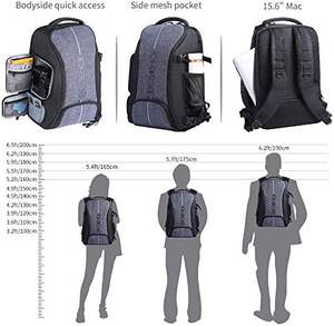 Free Sample Retro Photography Backpack <b>Camera</b> <b>Bag</b> Men's Outdoor Travel Laptop Backpack Mini SLR Waterproof Anti-collis - Product Image 3