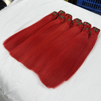 Extensiones de Cabello Remy Brasileño Virgen 100% Sin Procesar, Cutícula Alineada, Grado 12A, Sin Caída, Listo para Permanente