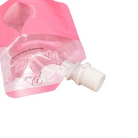 Emballage Haodong pour cosmétiques, crème de soin de la peau, huile, lotion, masque capillaire, démaquillant, sachet en aluminium avec bec verseur, doypack, emballage liquide OEM