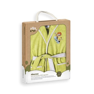 Regalo in scatola Pistache S-10-12 bambini accappatoio per vasino - Product Image 1