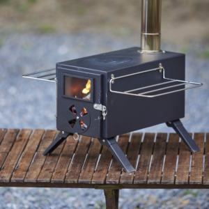 תנור עץ חיצוני נייד כיריים תרמילאים תנור לפיקניק חיצוני - Product Image 3