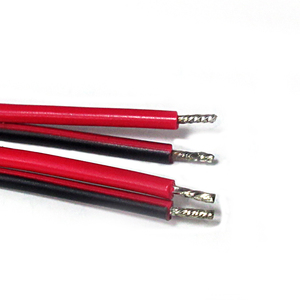 Connettore Elettronico JST Serie SM SMP-02V-BC a 2 Pin con Passo 2.5mm, Assemblaggio Cavi 22 AWG Stile 2468, Guaina in PVC, Rame Stagnato - Product Image 3