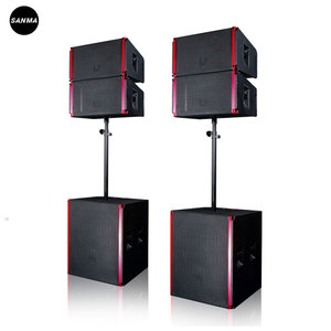 Enceinte active professionnelle ST8 de 12 pouces, enceintes de sonorisation extérieures, équipement audio, enceinte en bois - Product Image 1