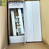 Support de montage photovoltaïque réglable en alliage d'aluminium avec pieds avant et arrière, modèle LS-AJ-FL, fabricant