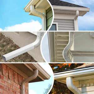 Đầy đủ tự động downspout khuỷu tay máy xách tay downspout máng xối Ống cuộn hình thành máy - Product Image 6