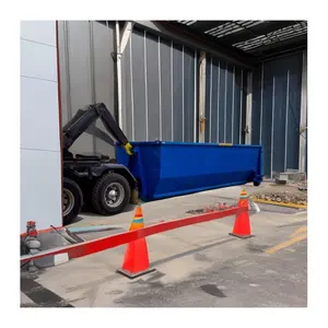 Supplier Custom Galvanised Outdoor Trailer Skip Bin Flat Pack Skip Bins Metal