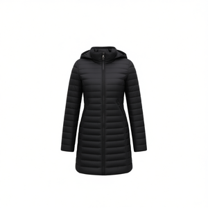 HDJ Women's <b>Lightweight</b> Cotton SAC-606 Women Plus Size <b>Coat</b> Jacket - Product Image 2
