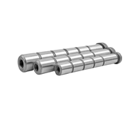 Jinjie Goupilles de guidage en acier de précision SUJ2 pour moules D12-D25mm métrique trempé finition brillante tête ronde standard personnalisable