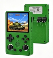 Console de jeu portable rétro originale à double mémoire DDR RG36MAX Arkos 2.0, écran 3,5 pouces RK3326, meilleure console de jeu Linux R36S