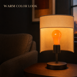 Ampoule LED couleur A19, culot E26, 7W, 120V, lumière d'ambiance monocolore pour fêtes, décorations de vacances, éclairage extérieur de porche - Product Image 2
