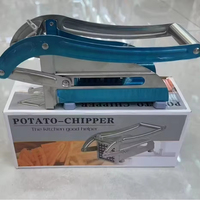 Machine professionnelle manuelle pour couper les chips de patates douces, lame en acier inoxydable, outil de cuisine, coupe-frites