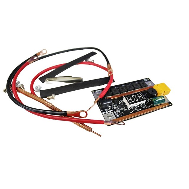 GX591 Spot Welder Digital Tube 12V Spot Welder Control Board 99 Gears Adjustable 18650 Battery Spot Welding Tool