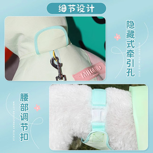 Impermeable para Perros Milotic, Poncho para Mascotas Pequeñas y Medianas, Abrigo para las Cuatro Estaciones - Product Image 3