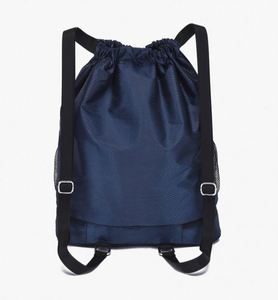 Oem Oxford Waterproof Bag Zipper Pocket Light Bagpack Casual Sports Knapsack Drawstring <b>Backpack</b> Bag - Product Image 3