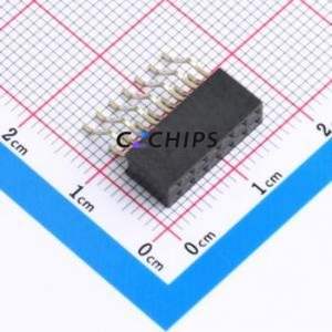 HX PM2.0-2x7P WT Pin Socket SMD,P=2mm,Horizontal Mount Connector ( Jack Structure: 2x7P )( Pitch: 2mm )( Row Spacing: 2mm ) - Product Image 1