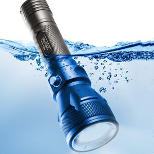 L2 senter menyelam <span class=keywords><strong>10w</strong></span> kualitas tinggi, senter selam kuat untuk luar ruangan, menyelam - Product Image 1