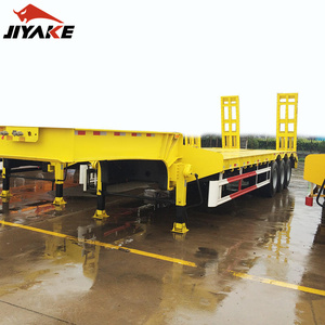 Sinotruck 50-80t Cimc HOWO Light/Heavy Duty Bulldozer Transport Lowboy Extendable <strong>Trailer</strong>