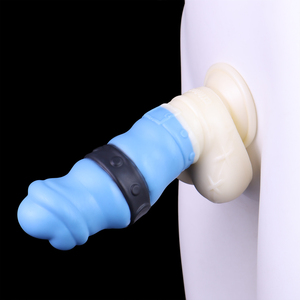 Dilatadores anales Bondage Bear Fantasy Dildo con ventosa de silicona para estimulación vaginal y anal, plug para masturbación anal masculina y femenina. - Product Image 4