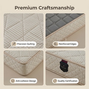 Colchón de Muelles Premium XIYUAN, Tamaño King y <span class=keywords><strong>California</strong></span> King, 21 cm de Grosor, Duradero, Ecológico, Garantía de 10 Años, Diseño Contemporáneo - Product Image 4