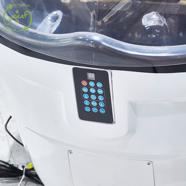 Great Foshan Factory Best Sale Equipment Shampoo Chair Electric Luxury Massage Hair Washing Unit For Barber Shop