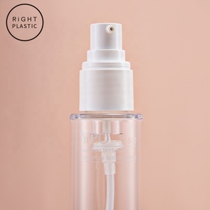 Envase cosmético de lujo <span class=keywords><strong>IPET</strong></span> 30ml 50ml Botella de espuma de plástico PET Agua en polvo Uno para loción Desinfectante de manos Jabón líquido Logo - Product Image 4