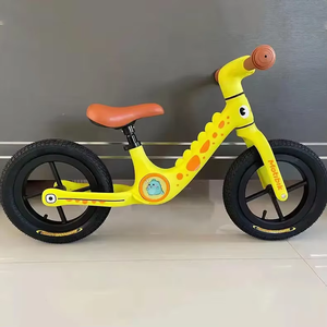 Bicyclette d'équilibre pour bambins de conception mignonne équilibrant 12 pouces 2-6 ans peinture environnementale pour enfants vélo d'équilibre pour enfants - Product Image 4