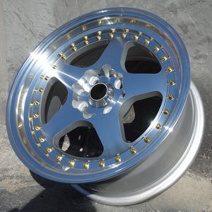 ล้อแม็กซ์อะลูมิเนียมขนาด 15 นิ้ว สำหรับรถยนต์โตโยต้า โคโรลล่า, วีออส, ฮอนด้า ฟิต และฮอนด้า ซิตี้ - Product Image 3