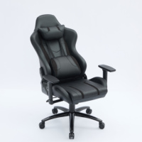 Nouvelle chaise de bureau inclinable à 180 degrés avec vérin à gaz de classe 4, confortable pour adulte, idéale pour le gaming, avec support lombaire